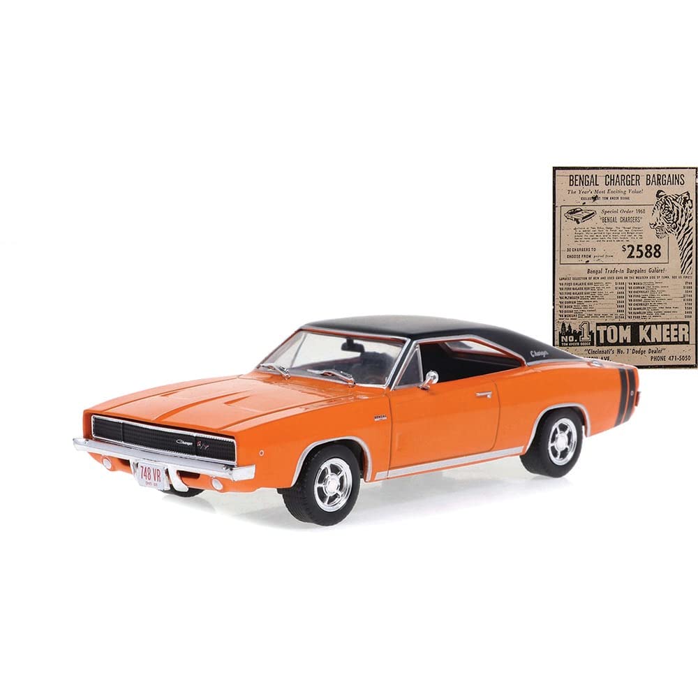 Greenlight 86354 1968 Dodge Bengal Charger R/T Orange with